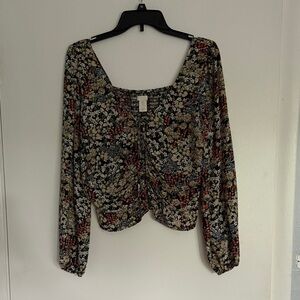 H&M Multicolor Floral Blouse